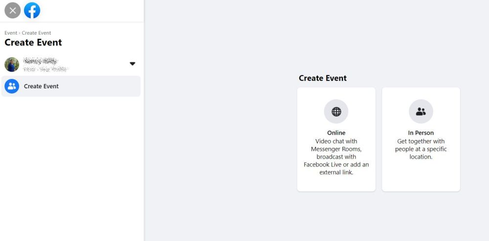 Creating Event on Facebook